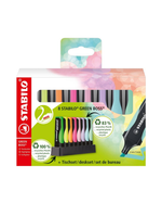 STABILO GREEN BOSS markeerstiften - 8 Stuks - Academia Now - Schoolspullen voor de middelbare school, schoolplanner, agenda, notitieboek, flashcards, Stabilo- en Oxford schoolspullen voor beter plannen en leren - Hard Work Beats Talent