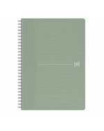 Oxford Notebook My Rec’up A5 Gelinieerd Olijfgroen - Academia Now - Schoolspullen voor de middelbare school, schoolplanner, agenda, notitieboek, flashcards, Stabilo- en Oxford schoolspullen voor beter plannen en leren - Hard Work Beats Talent