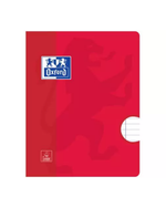 Oxford schrift lijn - A5 rood - Academia Now- Schoolspullen voor de middelbare school, schoolplanner, agenda, notitieboek, flashcards, Stabilo- en Oxford schoolspullen voor beter plannen en leren - Hard Work Beats Talent