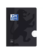 Oxford schrift lijn - A5 zwart - Academia Now- Schoolspullen voor de middelbare school, schoolplanner, agenda, notitieboek, flashcards, Stabilo- en Oxford schoolspullen voor beter plannen en leren - Hard Work Beats Talent