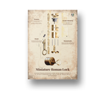 Miniatuur Romeinse Slot Poster - Academia Now - Schoolspullen voor de middelbare school, schoolplanner, agenda, notitieboek, flashcards, Stabilo- en Oxford schoolspullen voor beter plannen en leren - Hard Work Beats Talent