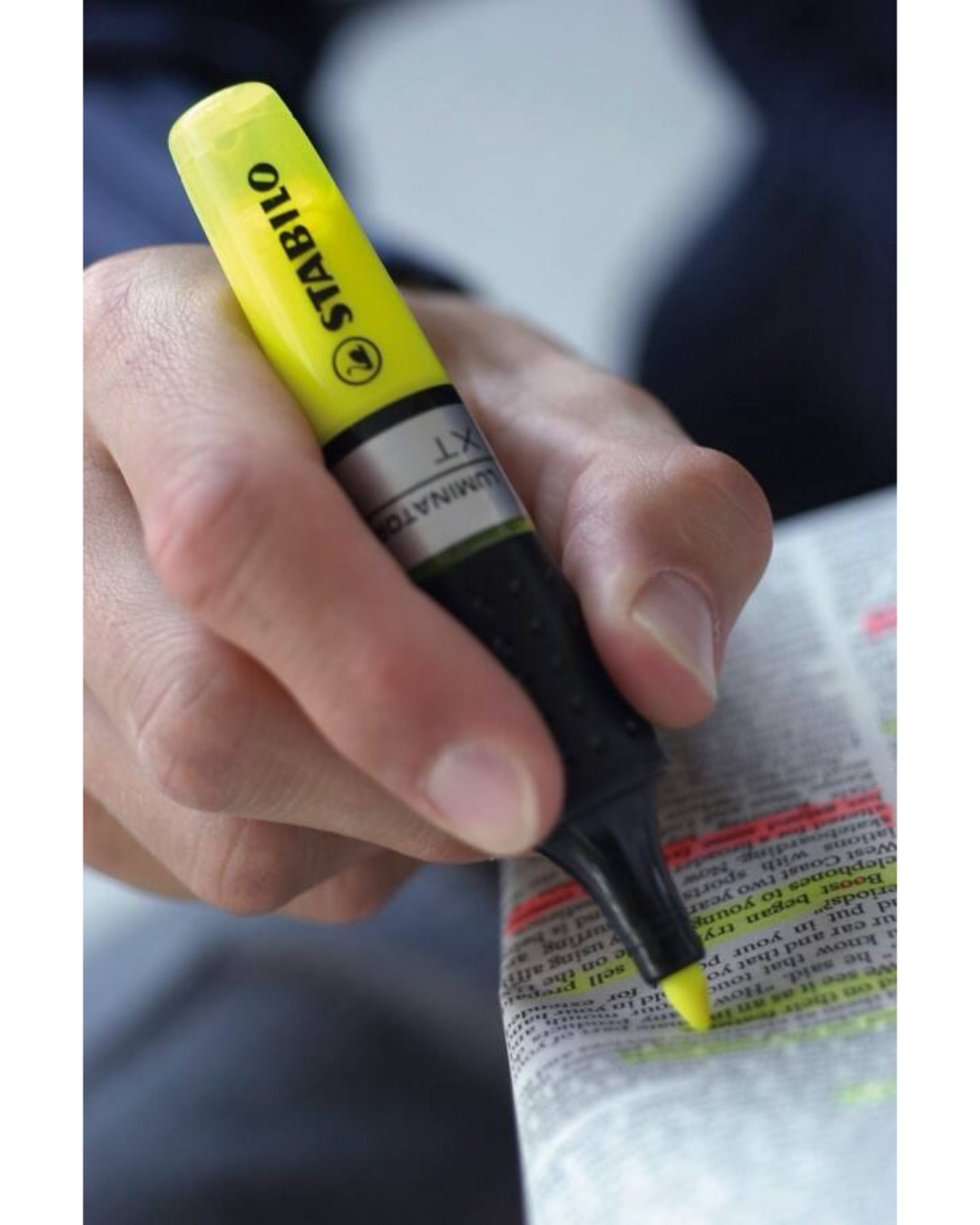 STABILO LUMINATOR Tekstmarker Set - 4 Stuks - Academia Now - Schoolspullen voor de middelbare school, schoolplanner, agenda, notitieboek, flashcards, Stabilo- en Oxford schoolspullen voor beter plannen en leren - Hard Work Beats Talent