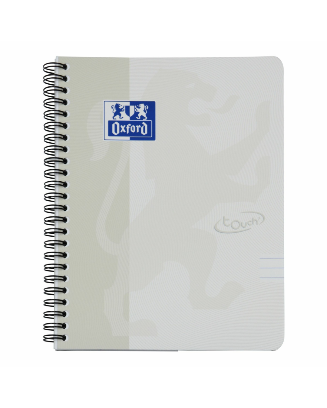 OXFORD Spiraalblok A5 Touch’ gelinieerd – wit - Academia Now - Schoolspullen voor de middelbare school, schoolplanner, agenda, notitieboek, flashcards, Stabilo- en Oxford schoolspullen voor beter plannen en leren - Hard Work Beats Talent