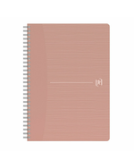 Oxford Notebook My Rec’up A5 Gelinieerd Nude Pink - Academia Now - Schoolspullen voor de middelbare school, schoolplanner, agenda, notitieboek, flashcards, Stabilo- en Oxford schoolspullen voor beter plannen en leren - Hard Work Beats Talent