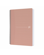 Oxford Notebook My Rec’up A5 Gelinieerd Nude Pink - Academia Now - Schoolspullen voor de middelbare school, schoolplanner, agenda, notitieboek, flashcards, Stabilo- en Oxford schoolspullen voor beter plannen en leren - Hard Work Beats Talent