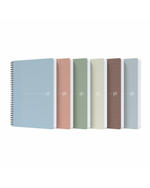 Oxford Notebook My Rec’up A5 Gelinieerd Nude Pink - Academia Now - Schoolspullen voor de middelbare school, schoolplanner, agenda, notitieboek, flashcards, Stabilo- en Oxford schoolspullen voor beter plannen en leren - Hard Work Beats Talent