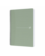 Oxford Notebook My Rec’up A5 Gelinieerd Olijfgroen - Academia Now - Schoolspullen voor de middelbare school, schoolplanner, agenda, notitieboek, flashcards, Stabilo- en Oxford schoolspullen voor beter plannen en leren - Hard Work Beats Talent