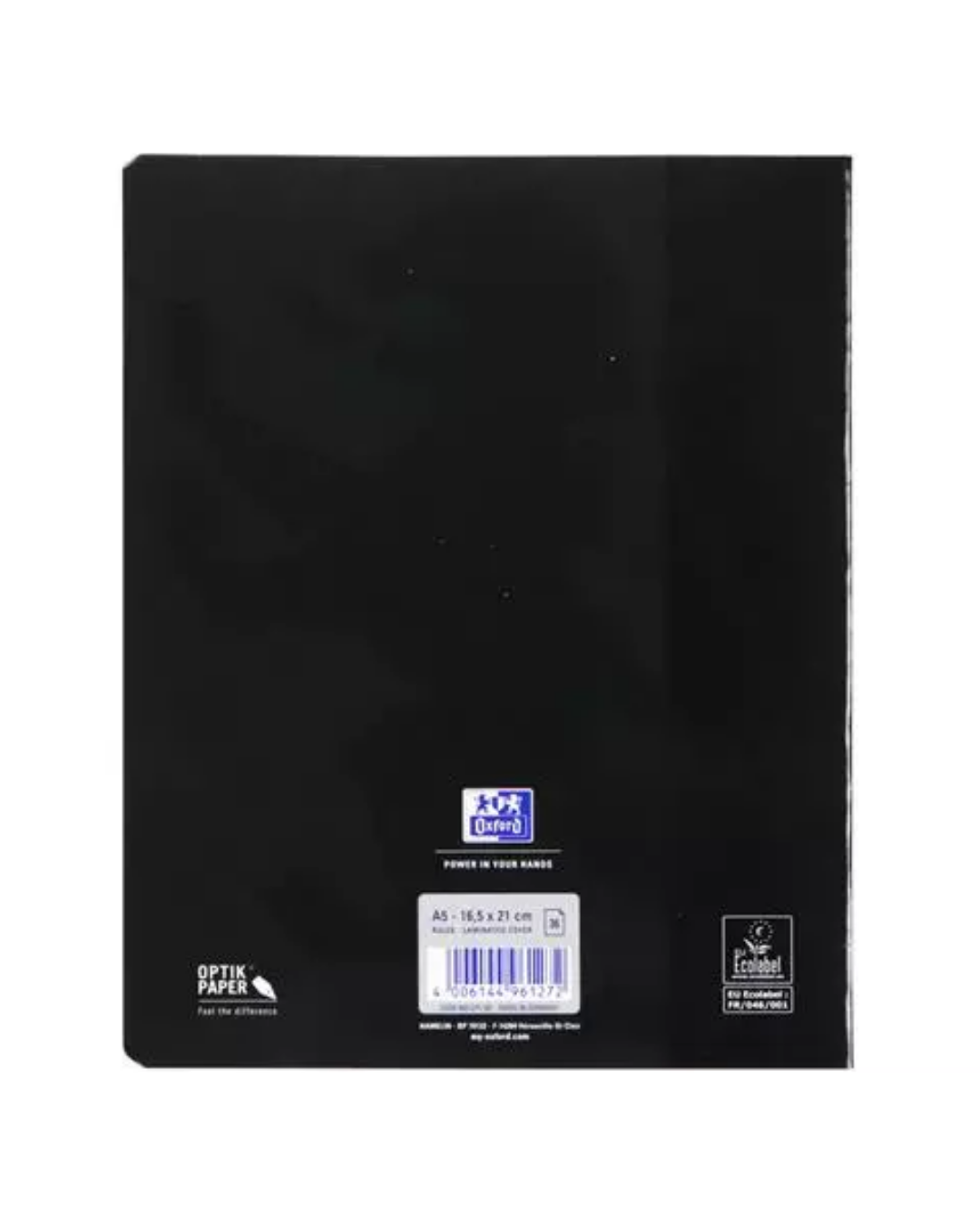 Oxford schrift lijn - A5 zwart - Academia Now- Schoolspullen voor de middelbare school, schoolplanner, agenda, notitieboek, flashcards, Stabilo- en Oxford schoolspullen voor beter plannen en leren - Hard Work Beats Talent