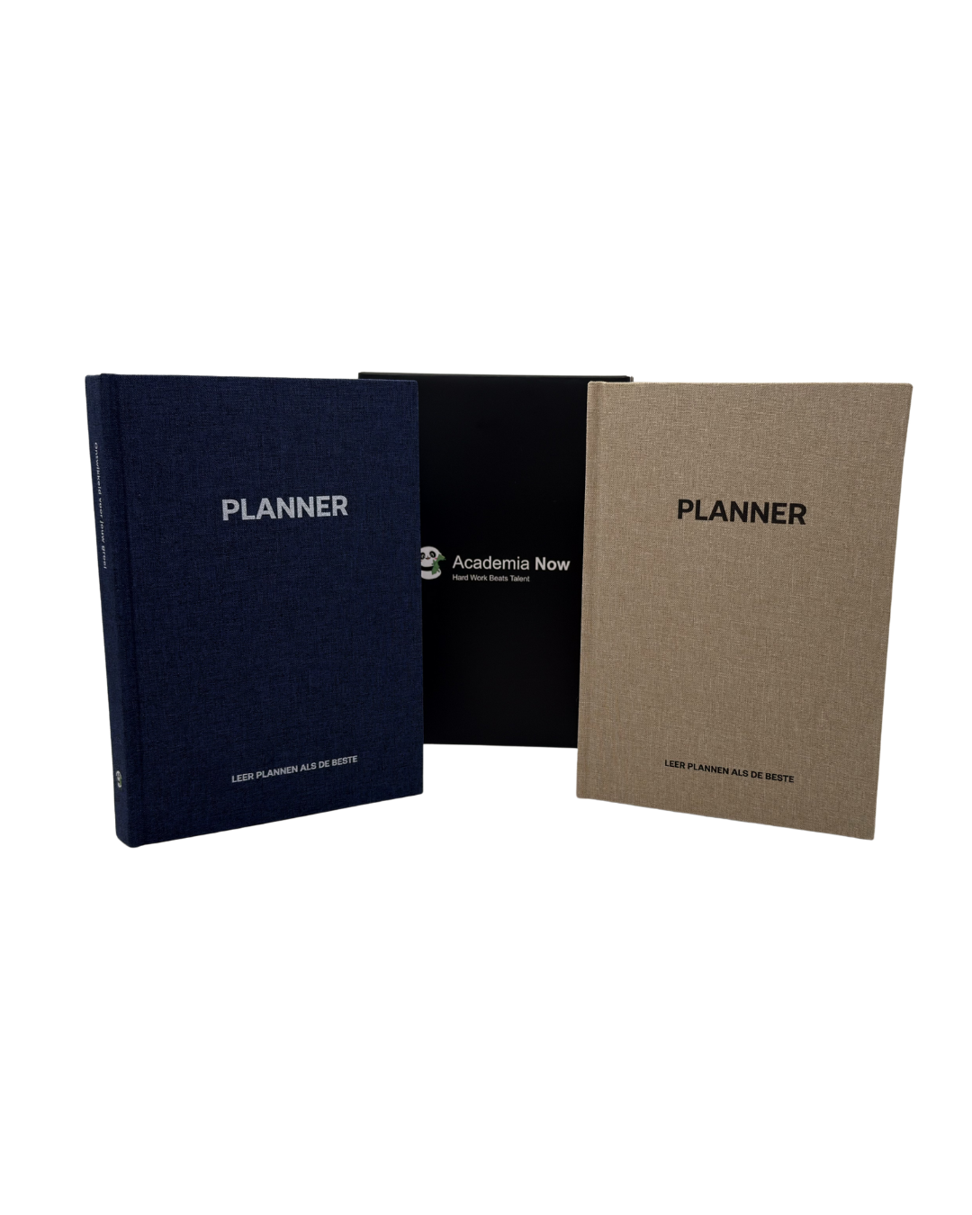 Grip beige – De nummer 1 middelbare school planner - Academia Now - Schoolspullen voor de middelbare school, schoolplanner, agenda, notitieboek, flashcards, Stabilo- en Oxford schoolspullen voor beter plannen en leren - Hard Work Beats Talent