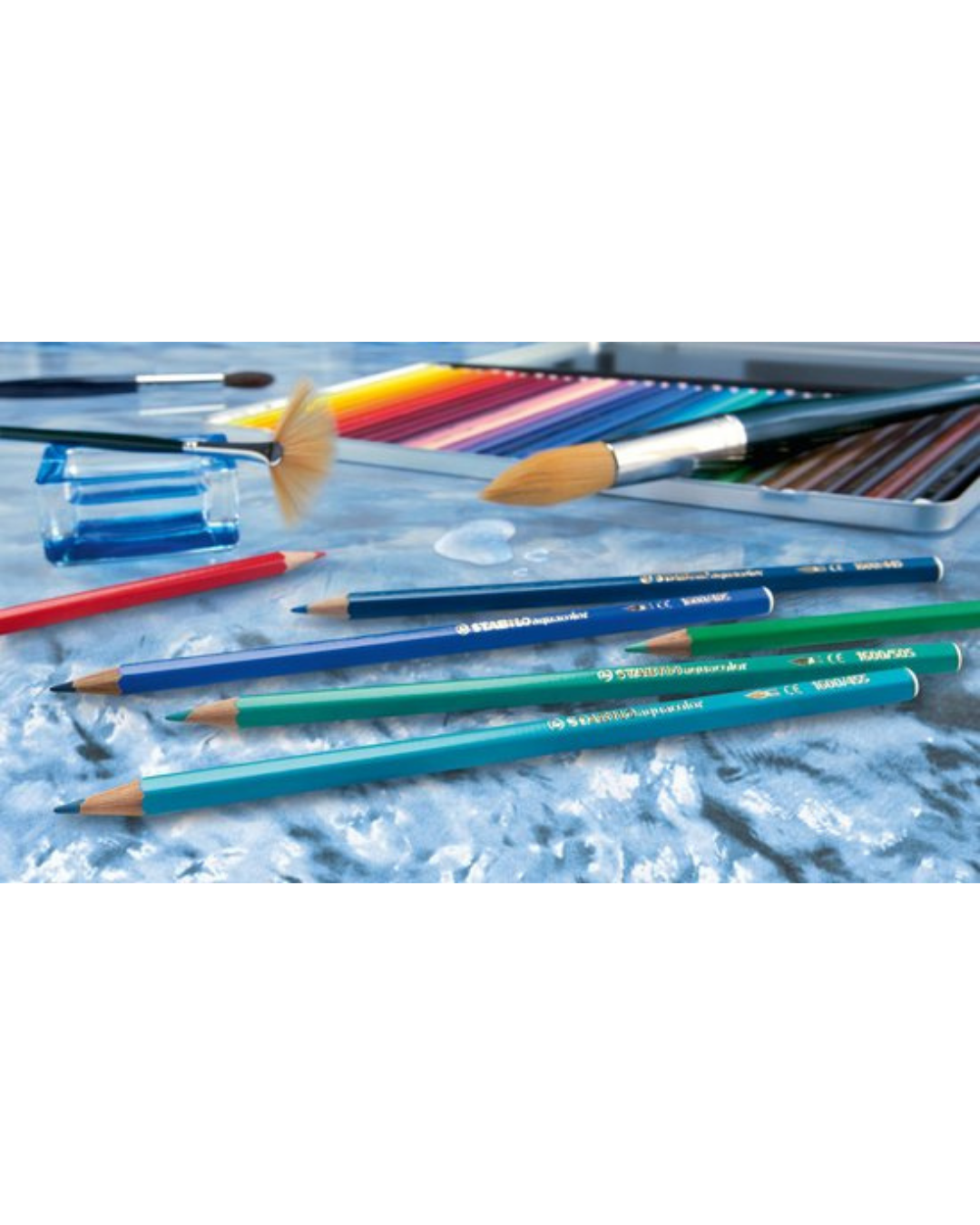 STABILO Aquacolor potloden - 24 kleuren - Academia Now - Schoolspullen voor de middelbare school, schoolplanner, agenda, notitieboek, flashcards, Stabilo- en Oxford schoolspullen voor beter plannen en leren - Hard Work Beats Talent