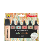 STABILO BOSS Tekstmarker Nature - 6 Stuks - Academia Now