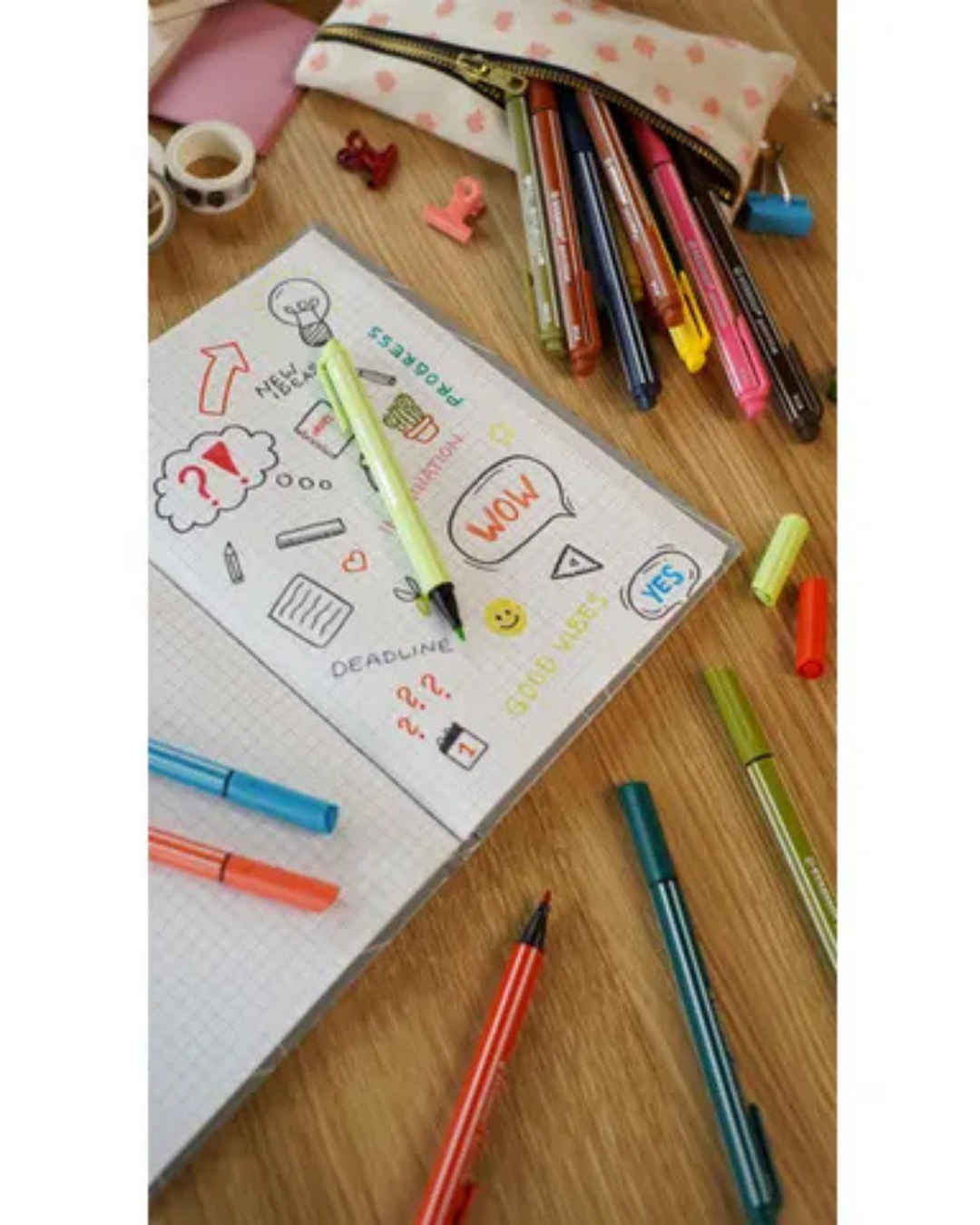 STABILO PointMax pastel etui 8 kleuren