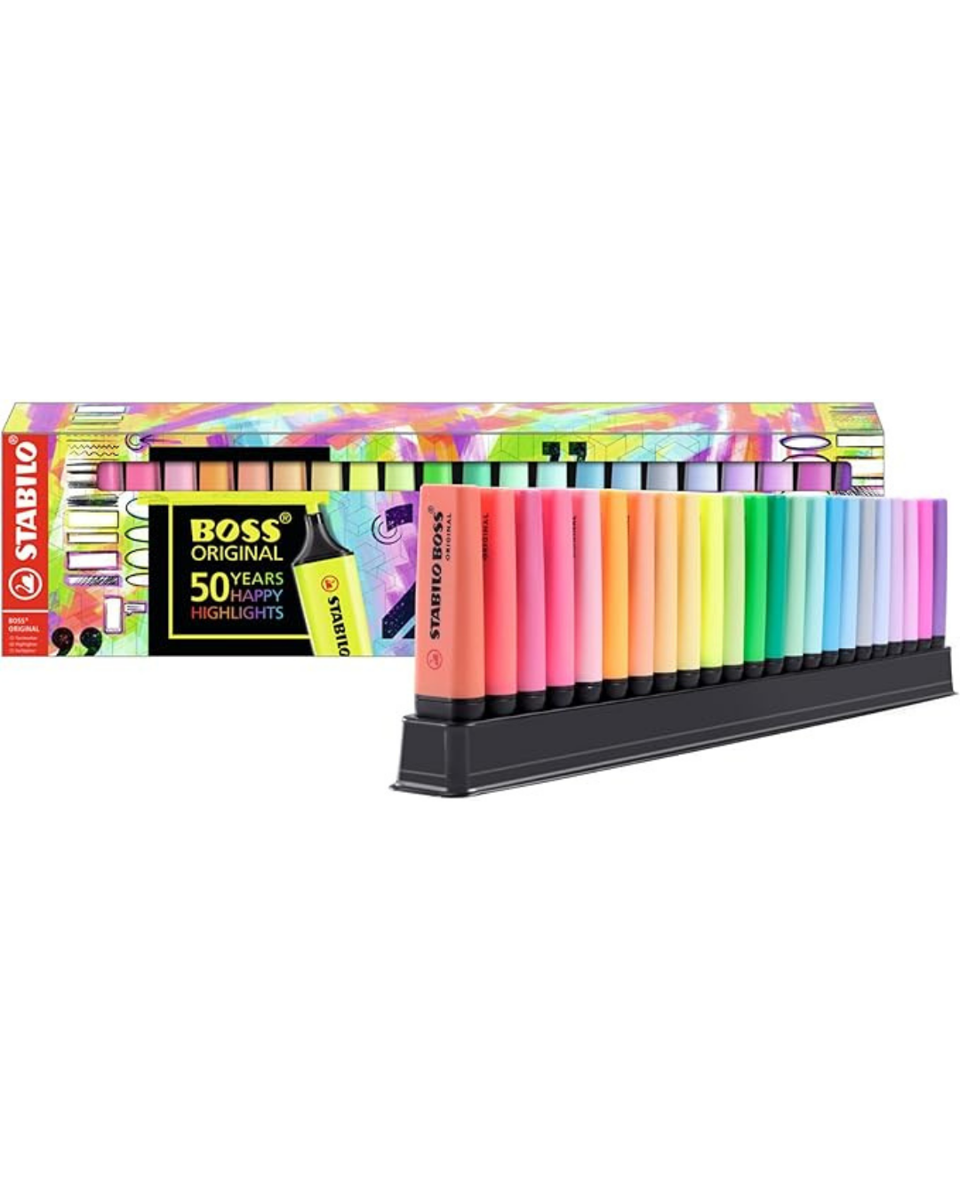 Stabilo Boss original markeerstiften deskset 23 stuks