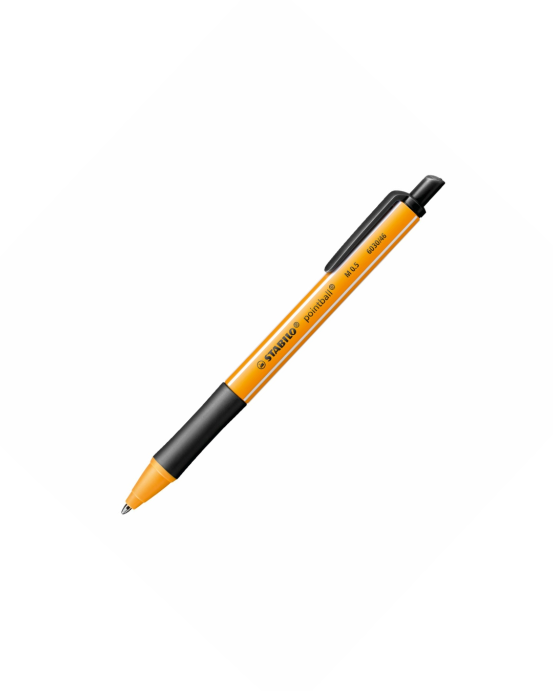 STABILO pointball pen zwart - 1 stuk - Academia Now - Schoolspullen voor de middelbare school, schoolplanner, agenda, notitieboek, flashcards, Stabilo- en Oxford schoolspullen voor beter plannen en leren - Hard Work Beats Talent