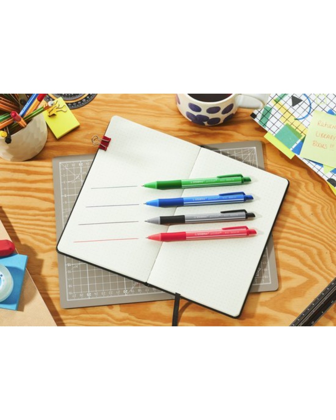 STABILO pointball pennen zwart - 2 stuks - Academia Now - Schoolspullen voor de middelbare school, schoolplanner, agenda, notitieboek, flashcards, Stabilo- en Oxford schoolspullen voor beter plannen en leren - Hard Work Beats Talent