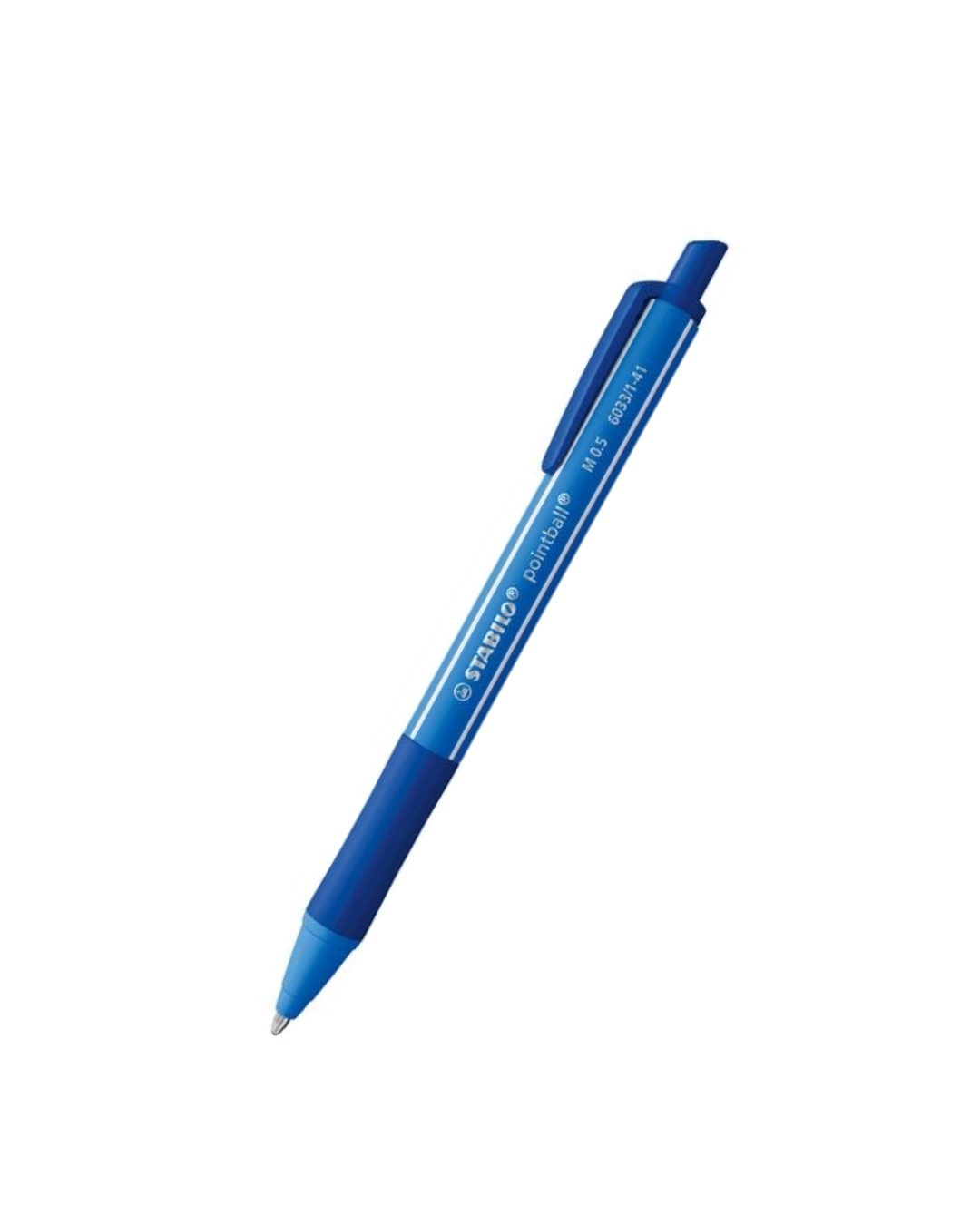 STABILO pointball colorful pen blauw - 1 stuk - Academia Now - Schoolspullen voor de middelbare school, schoolplanner, agenda, notitieboek, flashcards, Stabilo- en Oxford schoolspullen voor beter plannen en leren - Hard Work Beats Talent