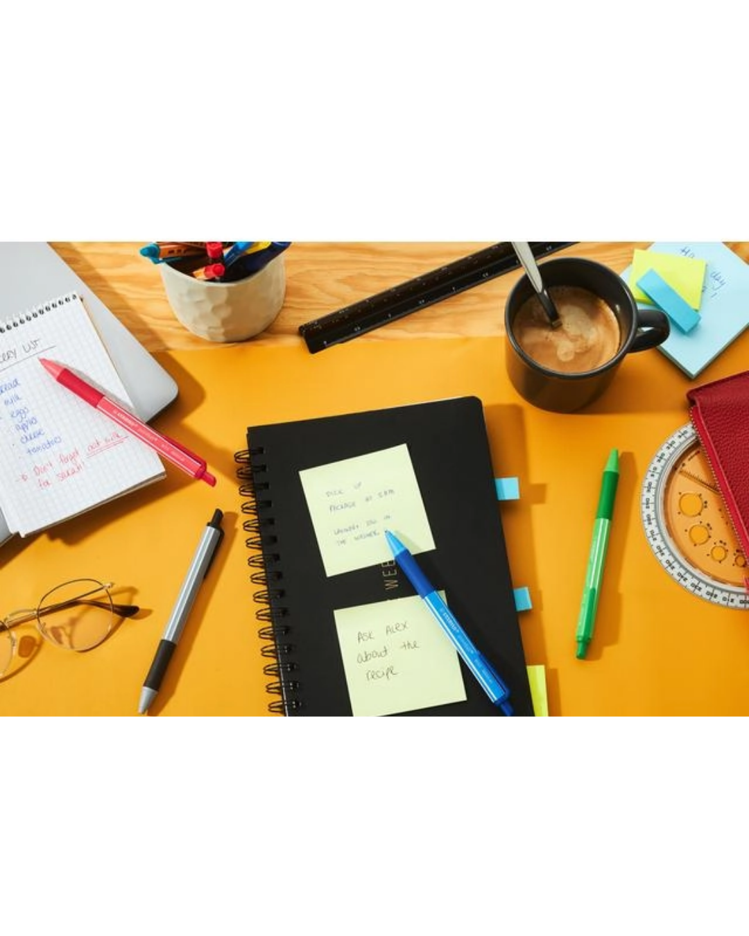 STABILO pointball colorful pen blauw - 1 stuk - Academia Now - Schoolspullen voor de middelbare school, schoolplanner, agenda, notitieboek, flashcards, Stabilo- en Oxford schoolspullen voor beter plannen en leren - Hard Work Beats Talent