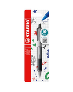 STABILO pointball colorful pen zwart - 1 stuk - Academia Now - Schoolspullen voor de middelbare school, schoolplanner, agenda, notitieboek, flashcards, Stabilo- en Oxford schoolspullen voor beter plannen en leren - Hard Work Beats Talent