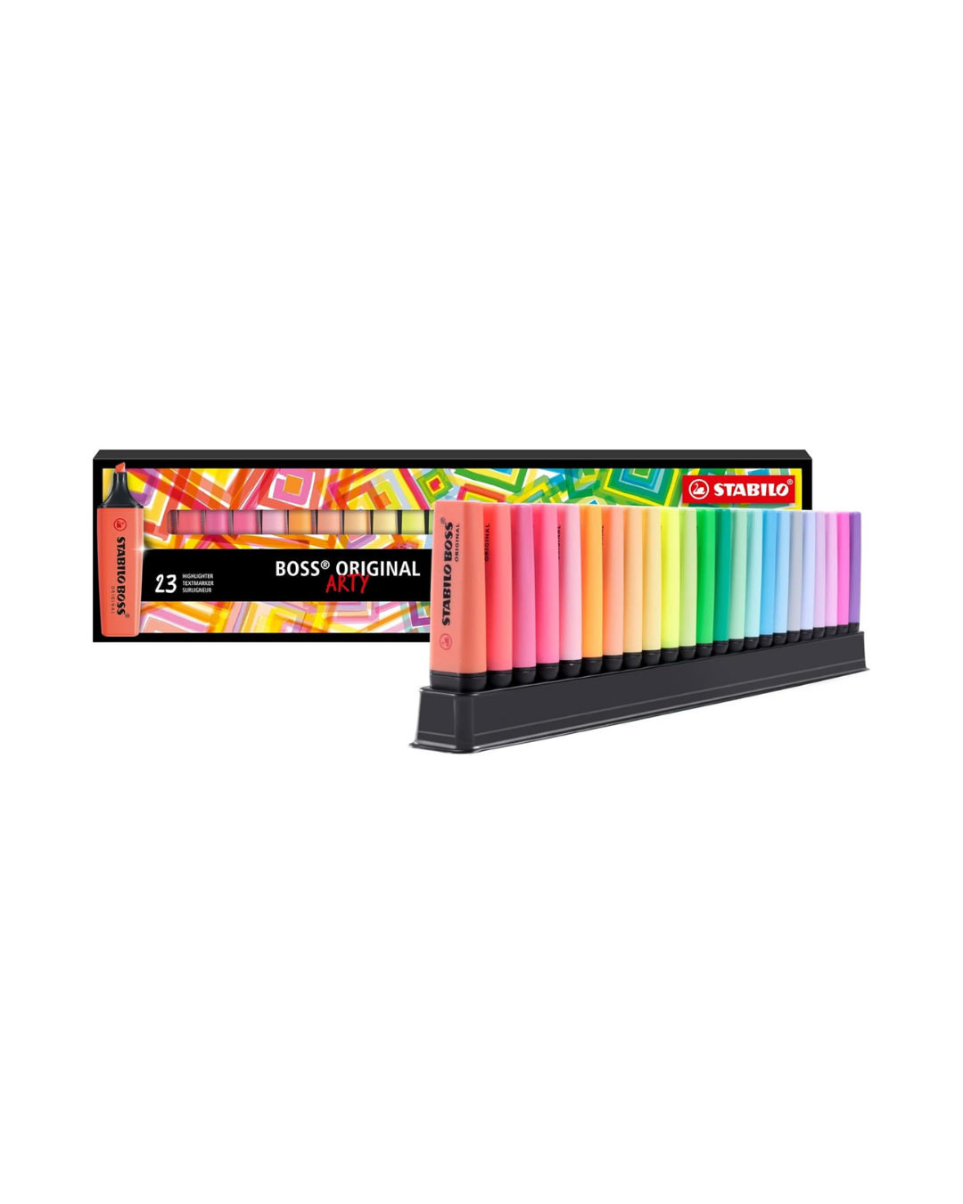 Stabilo Boss original markeerstiften deskset - 23 stuks - Academia Now